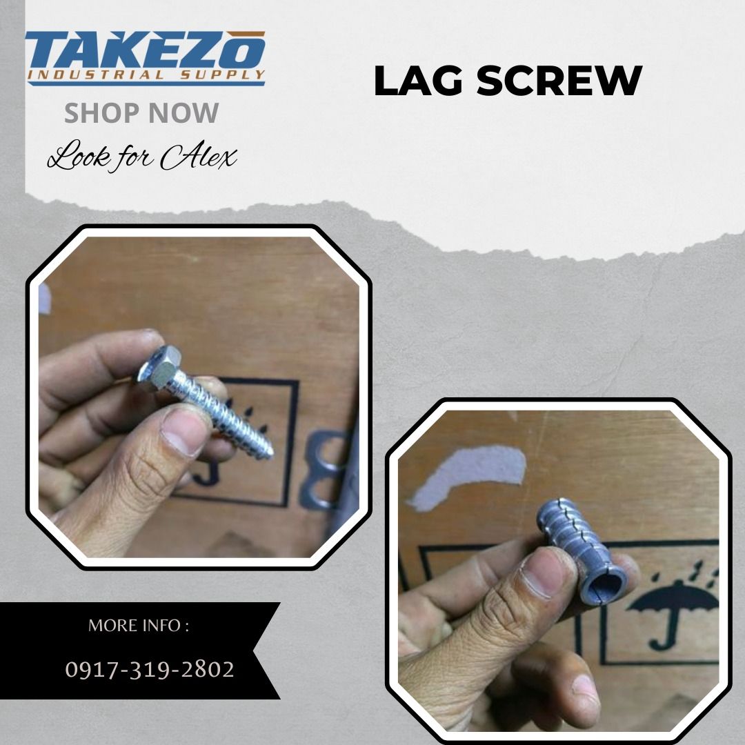 Lag Screw, Commercial & Industrial, Construction Tools & Equipment on ...
