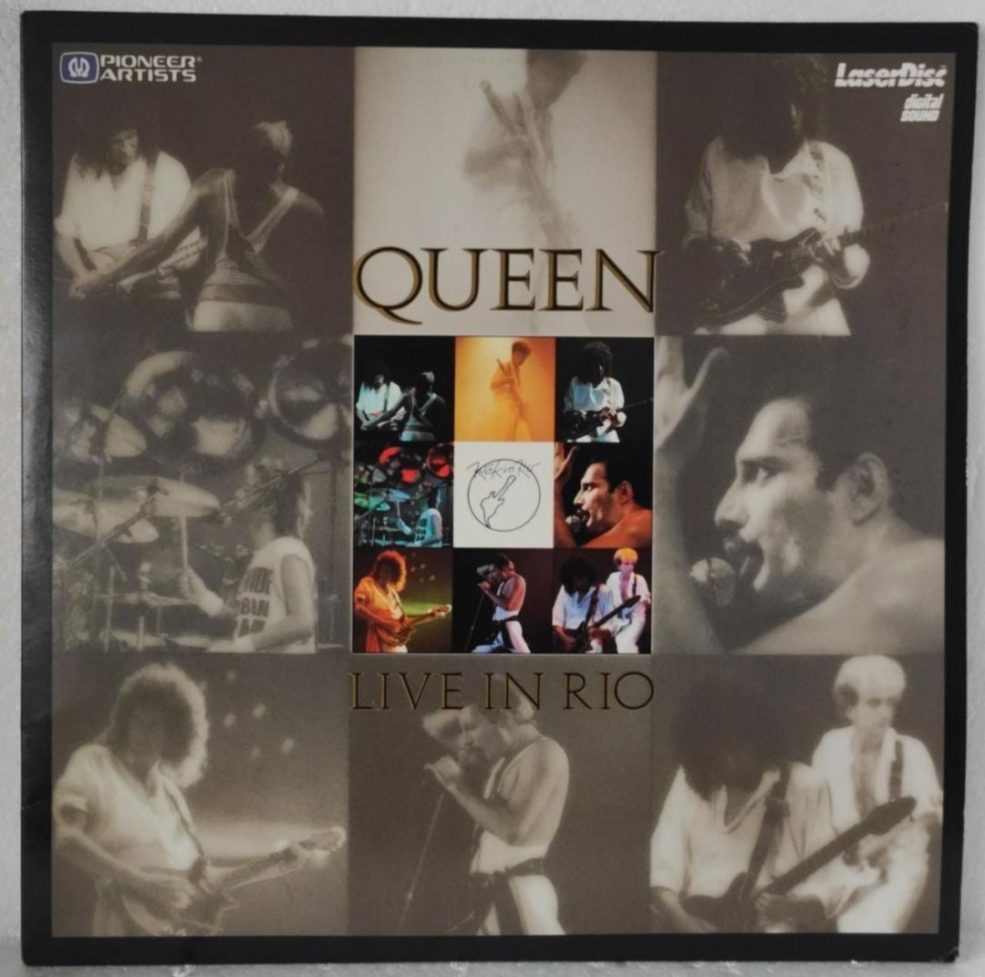 LASER DISC QUEEN Live in Rio 1985, Hobbies & Toys, Music & Media, CDs