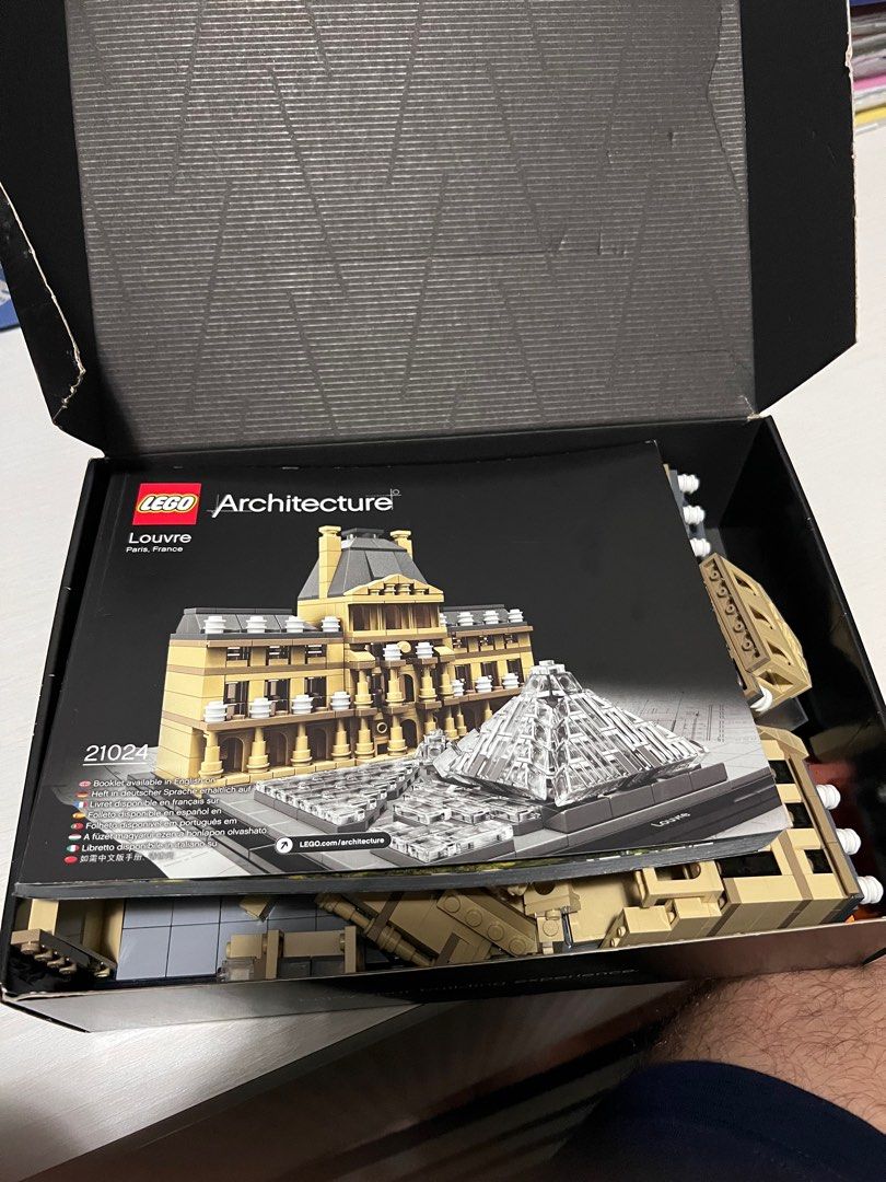 Lego Louvre Architecture Hobbies Toys Toys Games on Carousell
