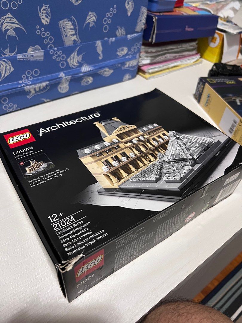 Lego Louvre Architecture, Hobbies & Toys, Toys & Games on Carousell