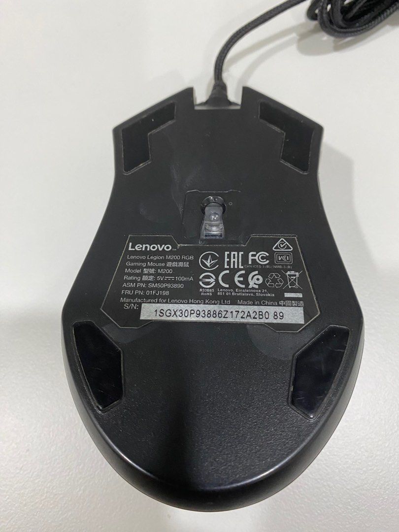 Lenovo Legion M200 RGB Gaming Mouse, Computers & Tech, Parts ...