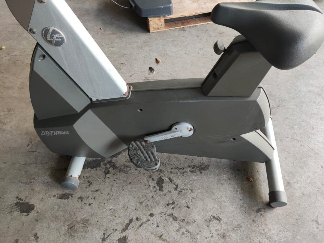Used life fitness store bike for sale