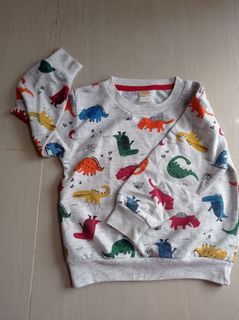 Little m dinosaurs sweater