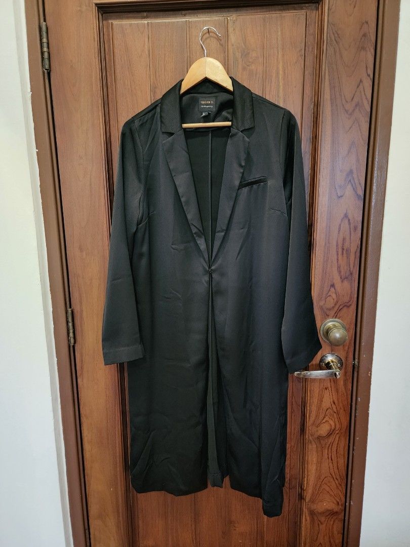 Forever 21 hot sale long blazer