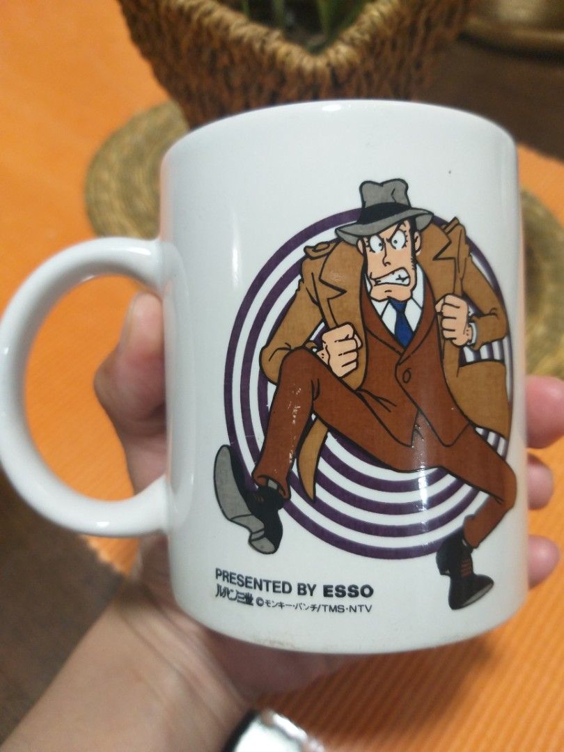 Lupin III coffee mug, Hobbies & Toys, Memorabilia & Collectibles, Fan