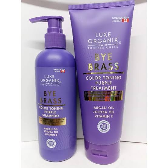 Luxe Organix Purple Shampoo & Conditioner, Beauty & Personal Care, Hair