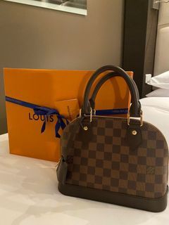 New Louis Vuitton Monogram Champagne Grey Metallic Alma BB Limited Edition,  Luxury, Bags & Wallets on Carousell