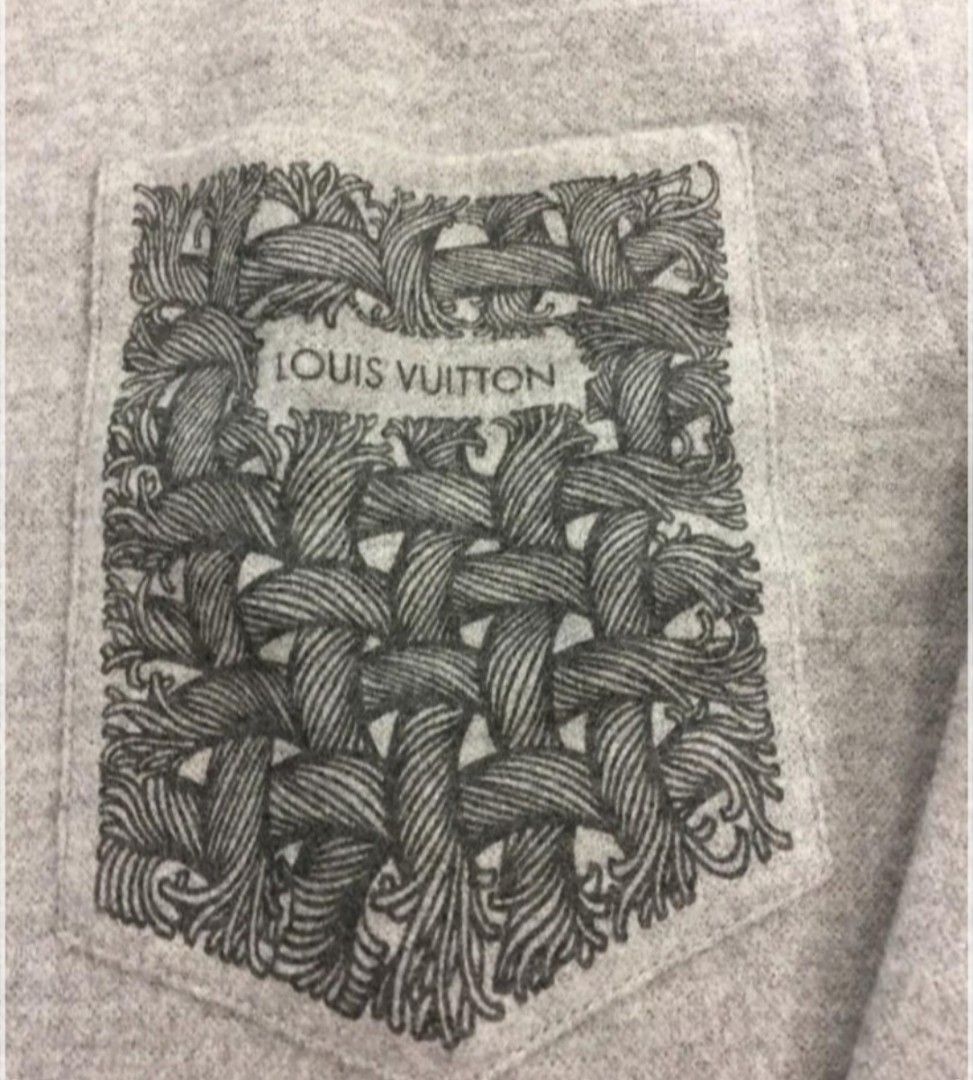 Louis Vuitton, Shirts, Louis Vuitton Christopher Nemeth Authentic Men T  Shirt White Love Rope Tie Knot