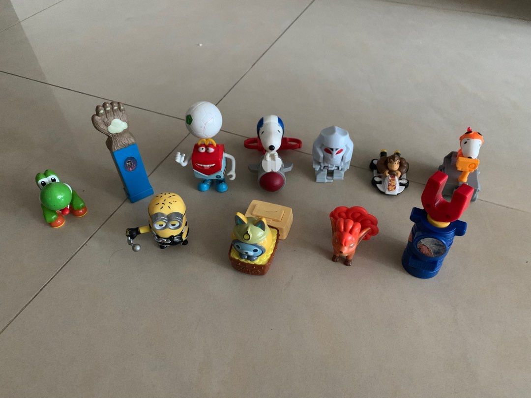 McDonald Happy meal toys, Hobbies & Toys, Toys & Games on Carousell