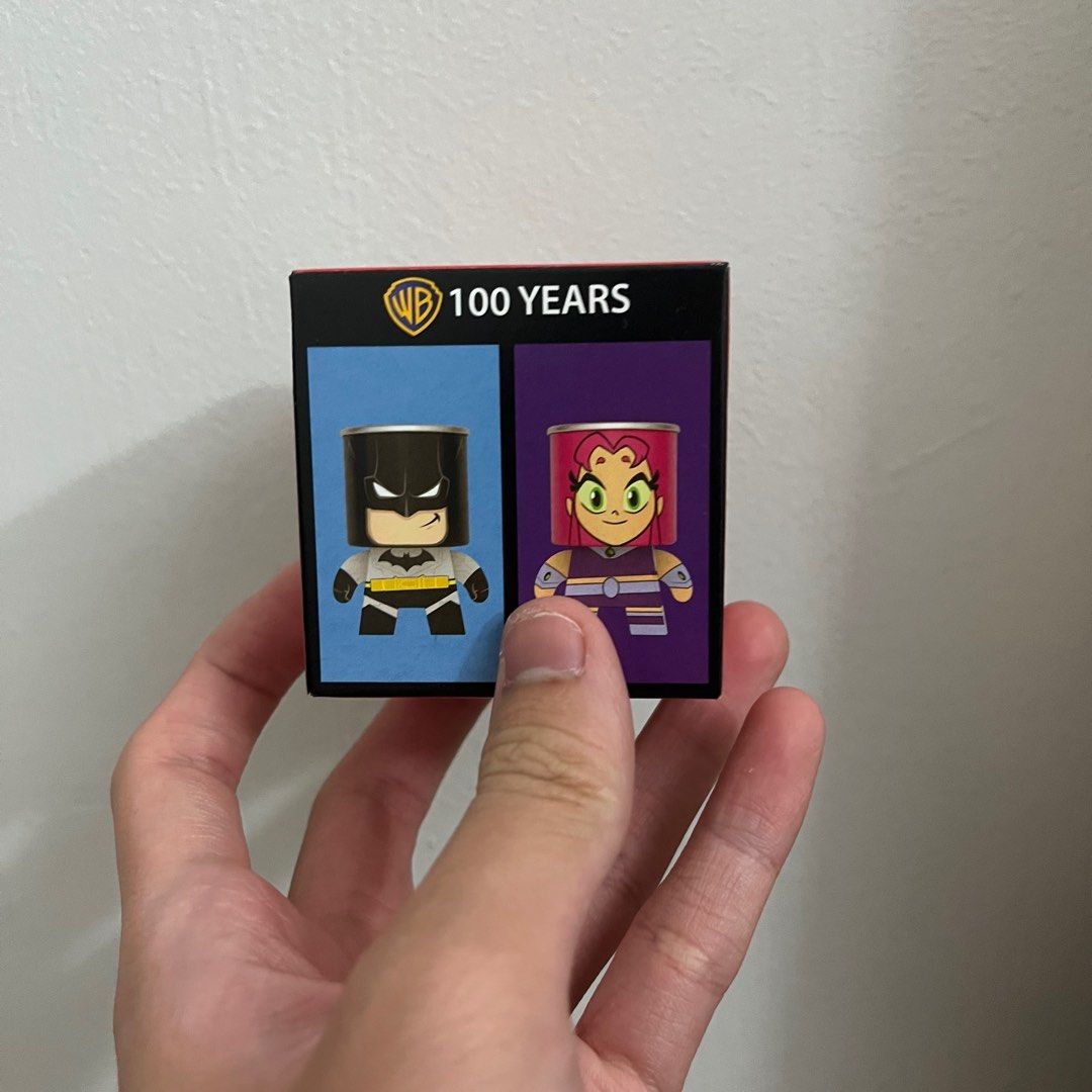 McDonalds Happy Meal toy warner brother's 100th year anniversary toy batman  and starfire, Hobbies & Toys, Toys & Games on Carousell