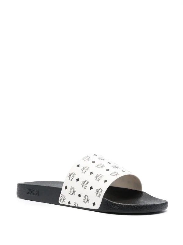 Mcm slides Men s Fashion Footwear Flipflops and Slides on Carousell