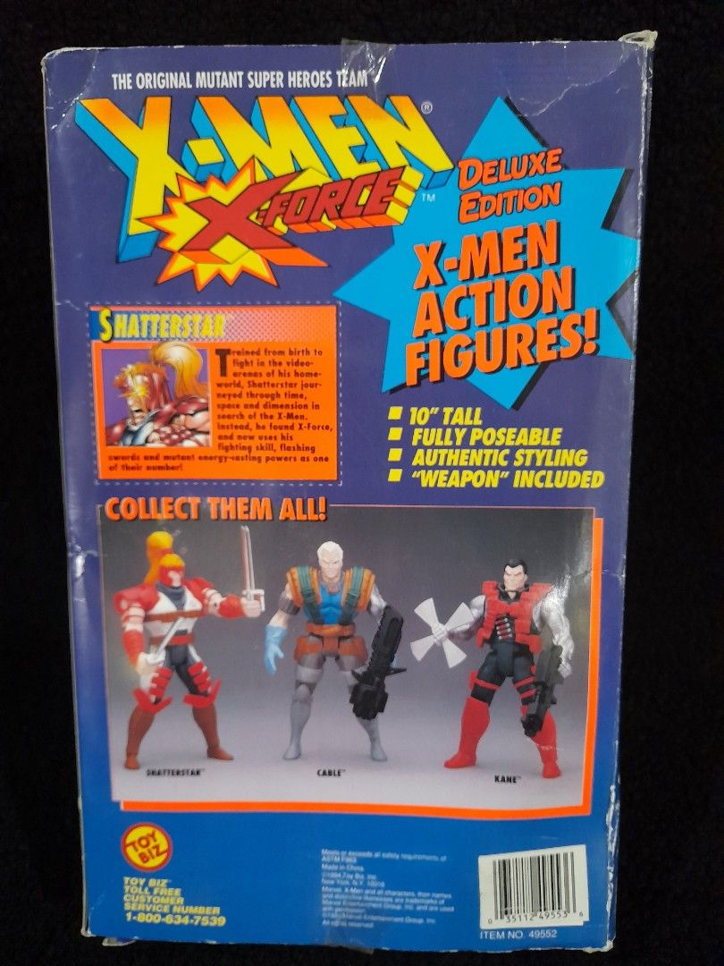 Metallic Mutants Shutterstar Figure (Category: Figurines & Statues) located in Panabo. Submitted by Djars_Finds (Listing ID 1211153169, Image 2). Description: -Men Deluxe 10 inch Metallic Mutants Omega Red Action Figure -Marvel.