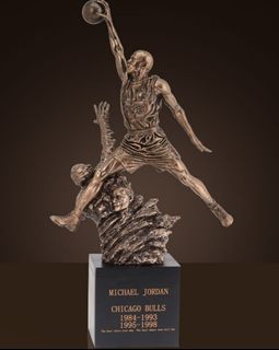 Michael Jordan Bronze Statue GOAT RARE Limited Edition Collectible Nike Air Jordan NBA Champs Chicago Bulls No 23 Number 23 United Center