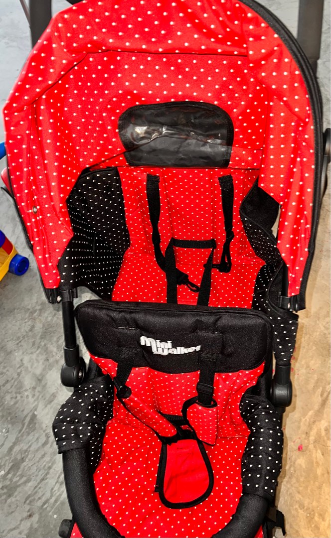 Mini Walker Double stroller, Babies & Kids, Going Out, Strollers on