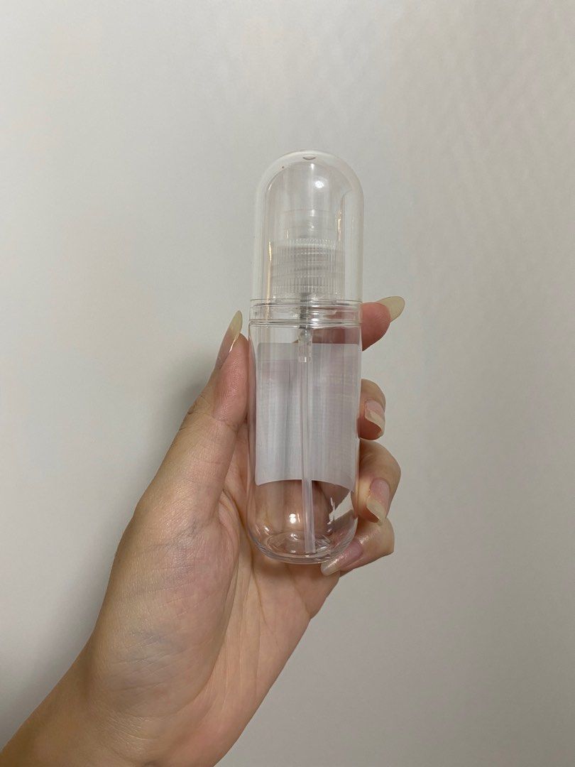 MINISO Spray Bottle 50ml, Beauty & Personal Care, Sanitisers