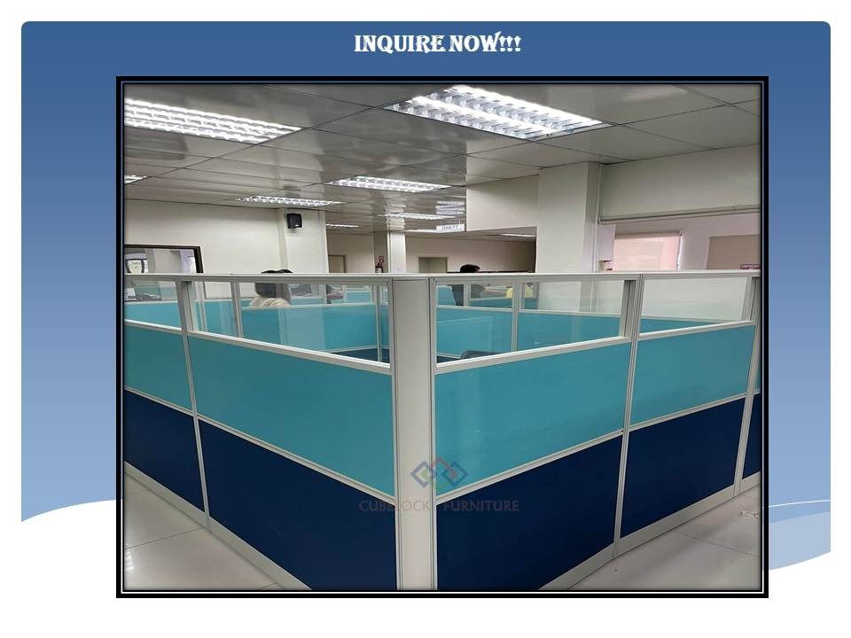 Modular Office Partition & Workstation, Furniture & Home Living, Office ...