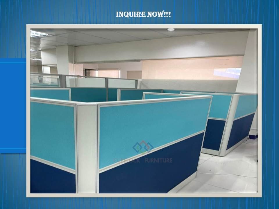 Modular Office Partition & Workstation, Furniture & Home Living, Office ...