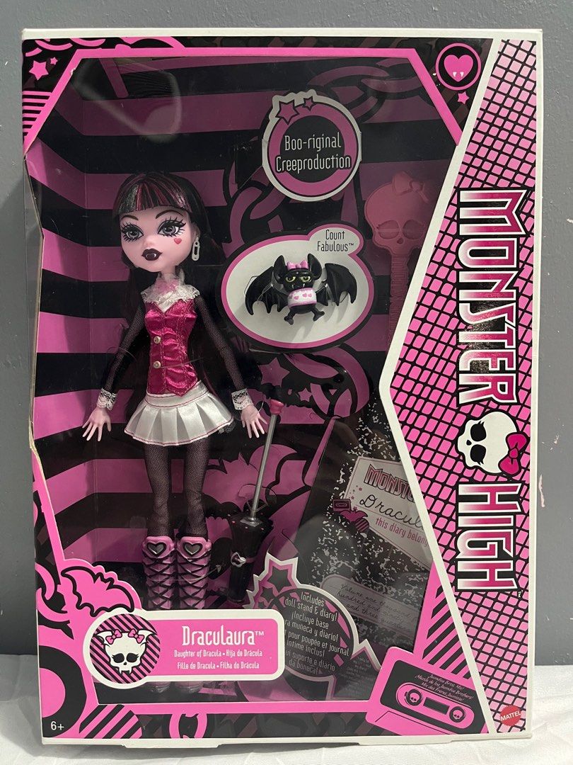 Monster High Draculaura Creeproduction doll