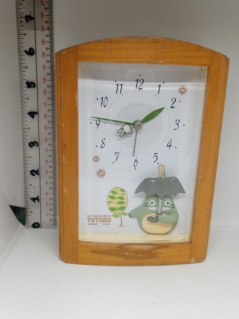 My Neighbor Totoro Alarm Clock Studio Ghibli, Furniture & Home Living