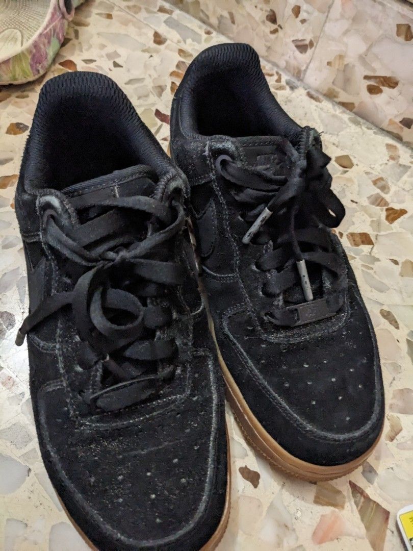Air force 1 clearance 07 black suede
