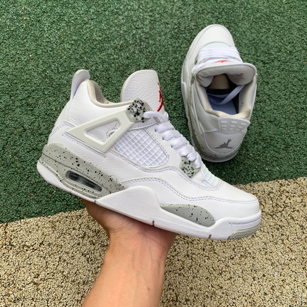 Nike air jordan 4 white new arrivals