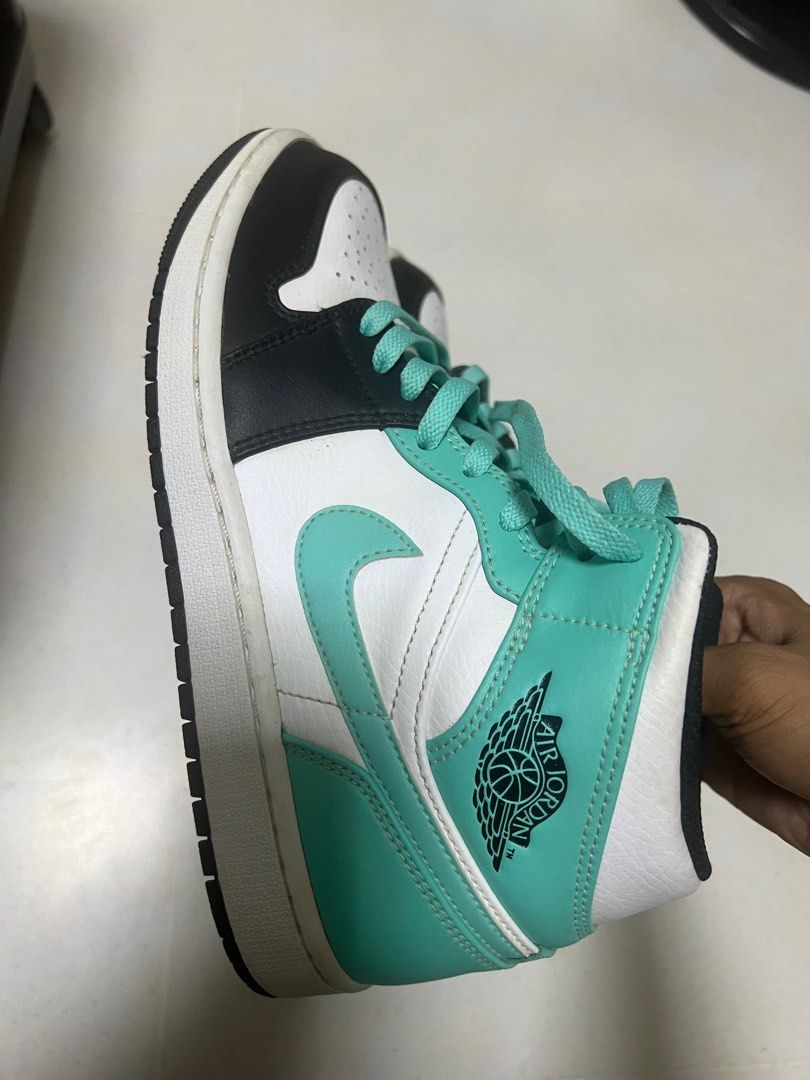 all black with red jordans