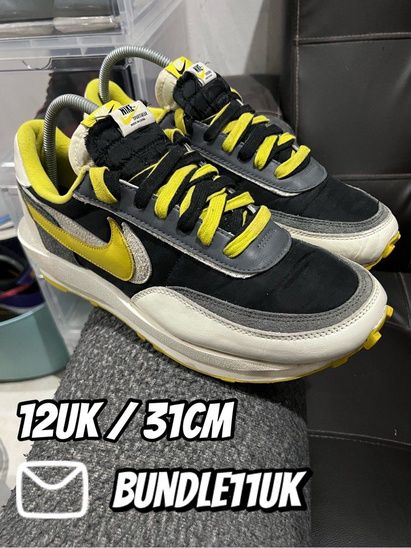 Nike LDWaffle x Sacai x Undercover Black Bright Citron 12UK, Men's