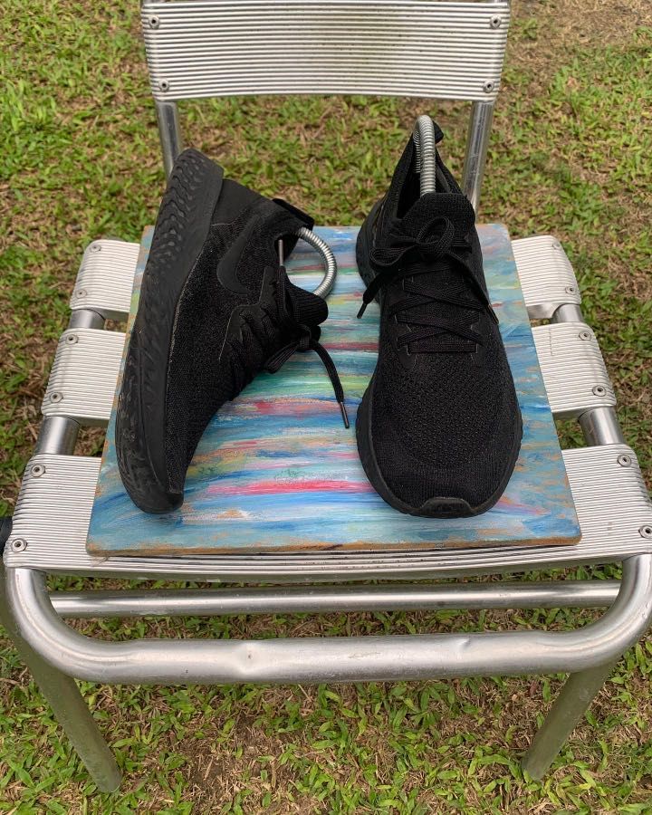 mens black nike react