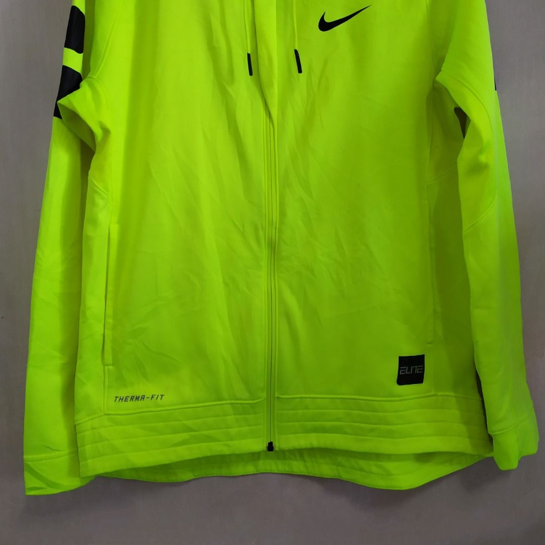Neon green jacket nike shop