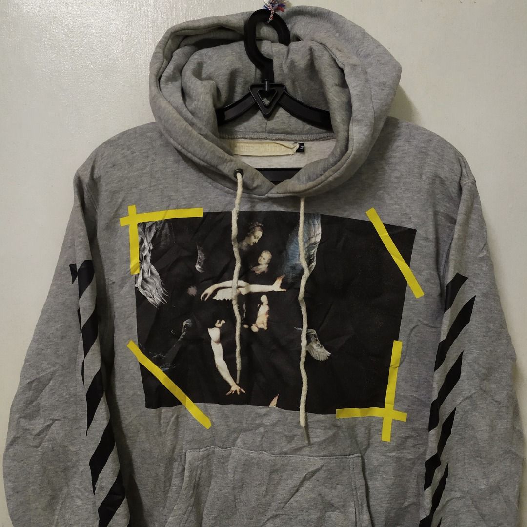 Off white caravaggio angel hoodie sales