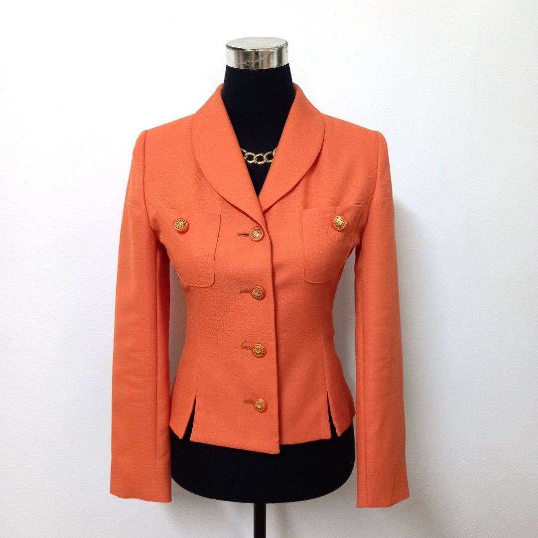 blazer low orange