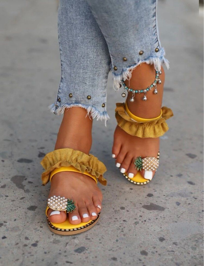Pineapple toe ring online