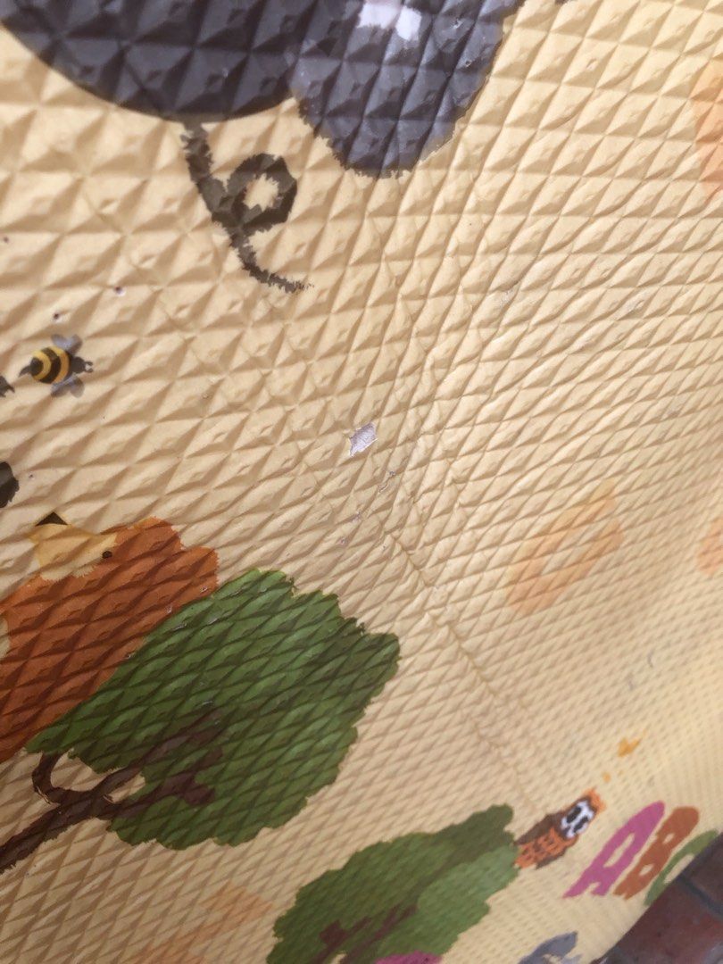 Playmat korea PVC play mat size XL karpet main alas tebal alphabet