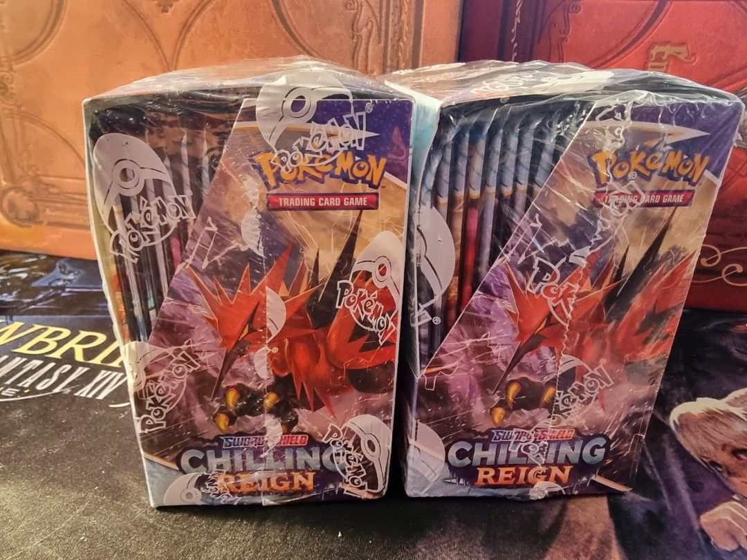 Pokemon TCG Booster Boxes (Brillaint Stars, Lost Origin, Chilling Reign