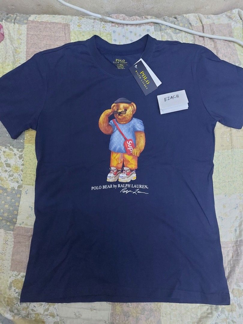 Polo Ralph Lauren Bear Supreme LV Balenciaga Men s Fashion