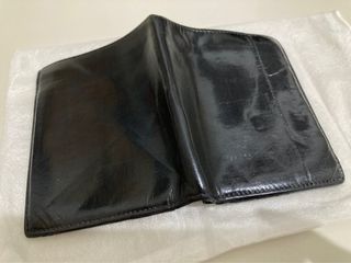Preloved! Salvatore Ferragamo Bifold Wallet|Dompet Lipat|Genuine Leather/Kulit Asli|Black/Hitam