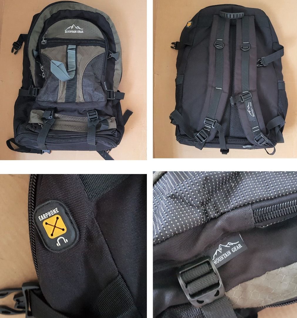 Premium Mountain Gear Designer Backpack, Explorer Haversack, Traveller Bag, Hiking, Adventurer