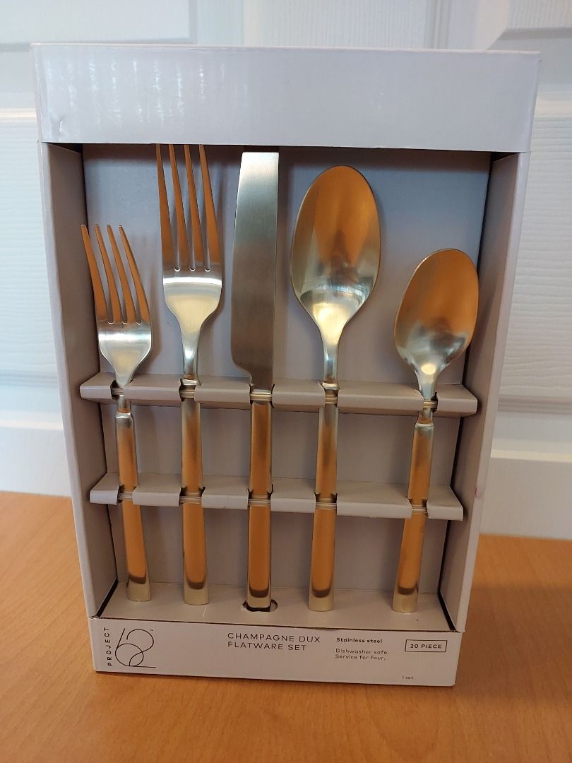 Project 62 Flatware Silverware Set 20PC NewUSA, Furniture & Home Living