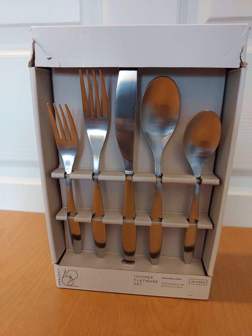Project 62 Flatware Silverware Set 20PC NewUSA, Furniture & Home Living