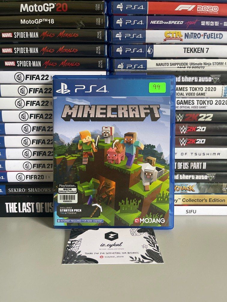 Ps4 store minecraft digital