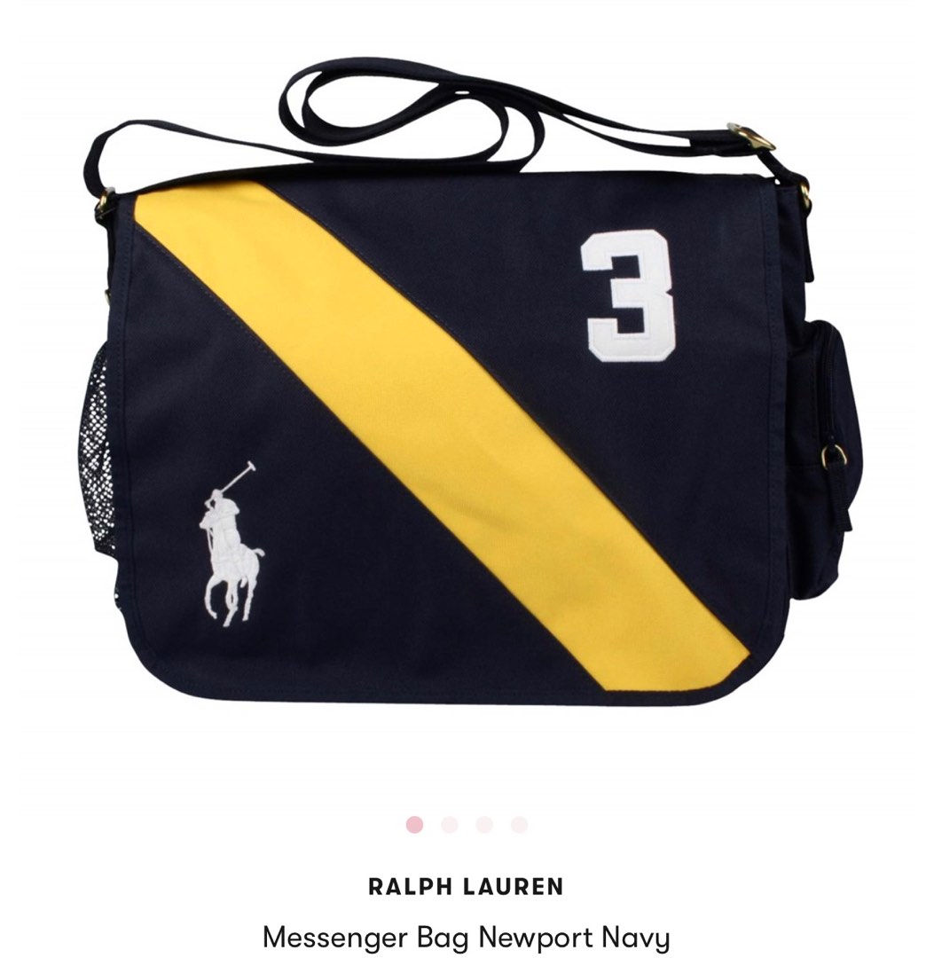Ralph Lauren Messenger Bag, Men's Fashion, Bags, Sling Bags on Carousell