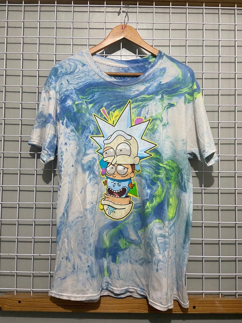 rick and morty tie dye sweatshirt