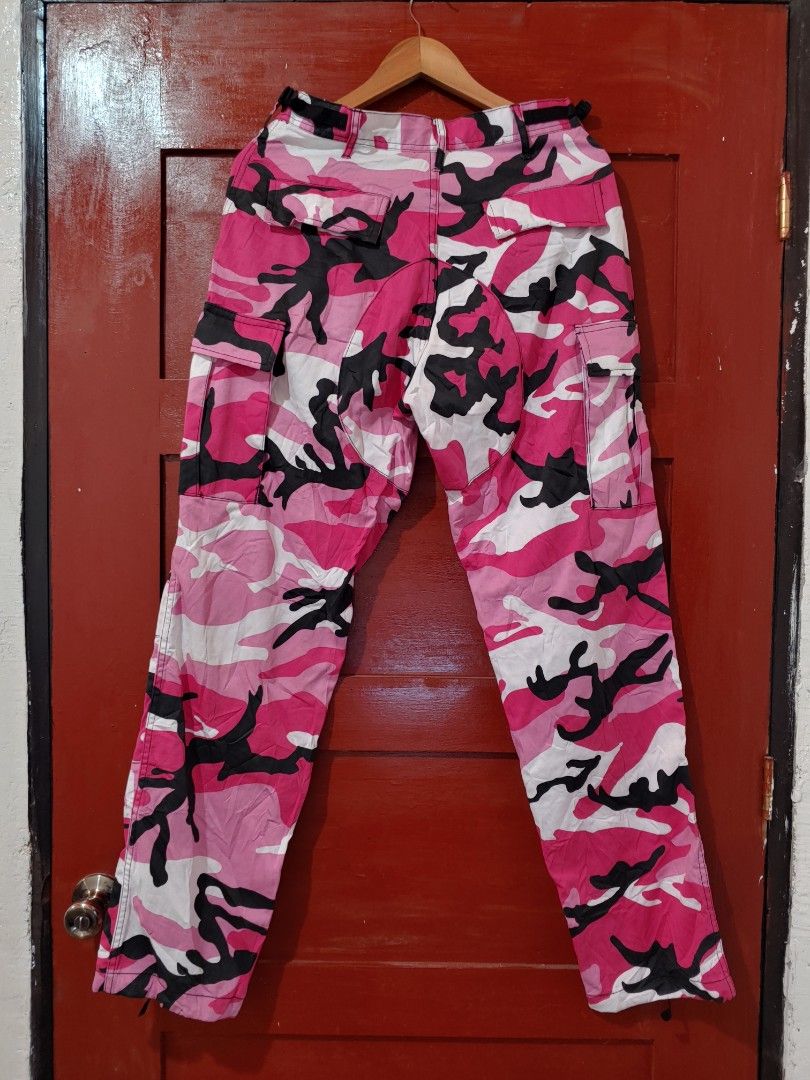 Pink Camo BDU Pants