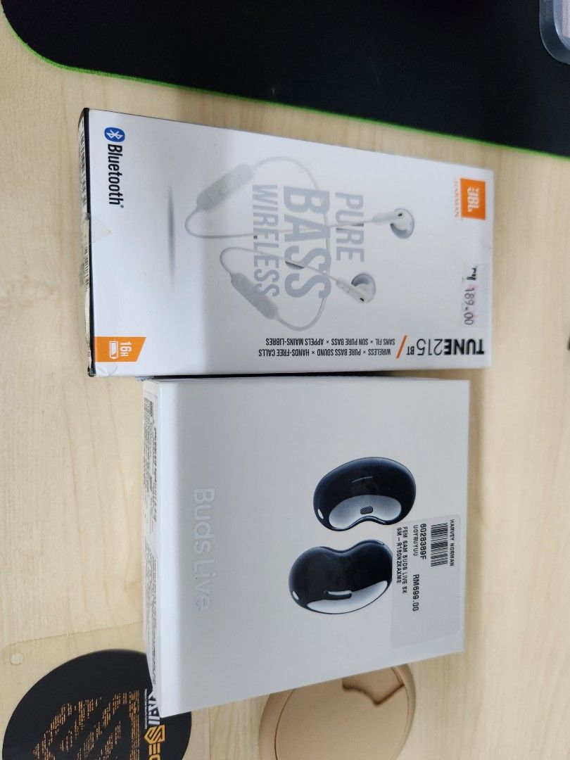 Samsung Buds Live & JBL Tune215BT, Audio, Earphones on Carousell