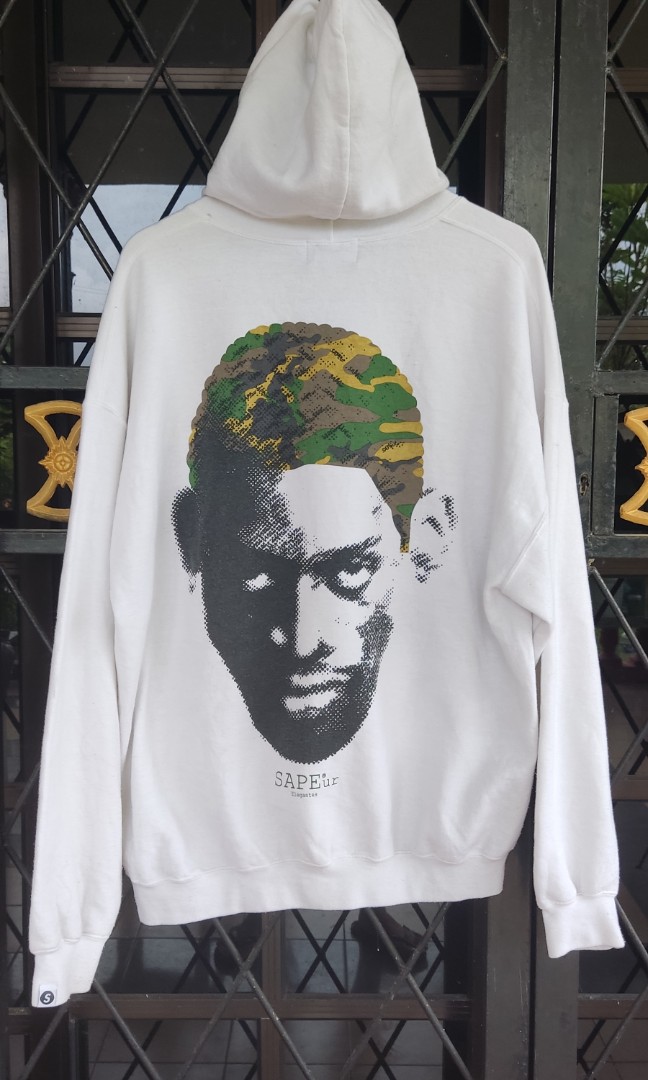 Sapeur x Rodman hoodie, Men's Fashion, Tops & Sets, Tshirts & Polo