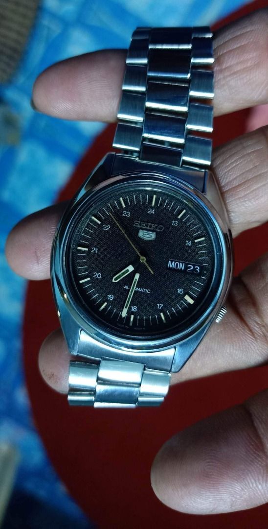 Seiko 5 7009-3040 F Automatic Movement Day-Date Barcelona Olympics Edition  1980s, Luxury, Watches on Carousell