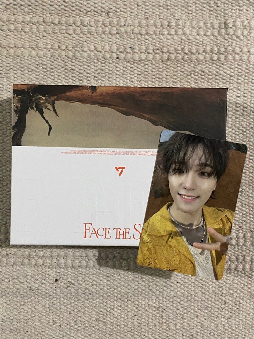 Seventeen Dino Face the Sun Kit Ray ver, Hobbies & Toys, Memorabilia & Collectibles, KWave on