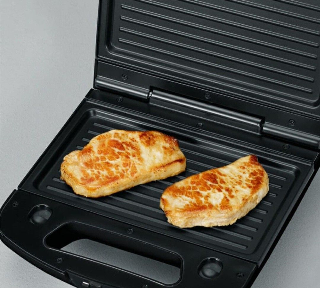 Severin Sandwich Toaster with Grill and Waffle Maker Plate, TV & Home
