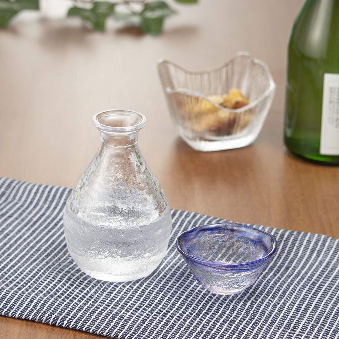 Sale Glass Toyo Sasaki Glass Sake Glass Fukushi Cup Sakura Fuji[JAPAN