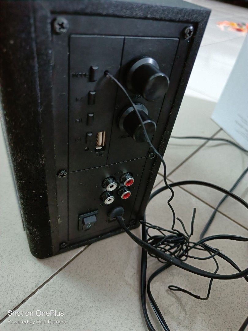 SONIC GEAR S3 speaker pure rich sound, Audio, Soundbars, Speakers